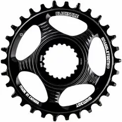 Blackspire Snaggletooth DM Shimano Chainring -Sadler og sadelpinde Salg Blackspire Snaggletooth DM Shimano Chainring Chain Rings Black SHIDM30 0
