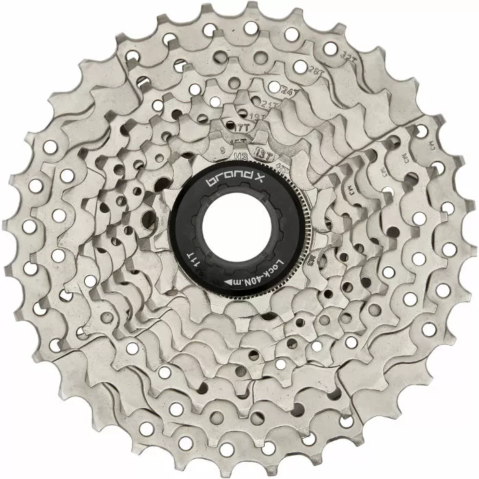 Brand-X 9 Speed MTB Cassette 1 Brand-X 9 Speed MTB Cassette