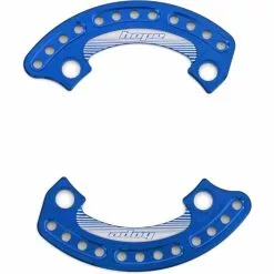 Hope 1/4 Kædeskærm -Sadler og sadelpinde Salg Hope 1 4 Bash Plate Internal Blue NotSet BAS1432B