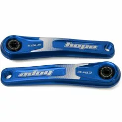 Hope E-Bike Crankset 5 Hope E-Bike Crankset -Sadler og sadelpinde Salg Hope E Bike Crankset Cranksets Blue HCEB65B