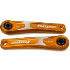 Hope E-Bike Crankset 6 Hope E-Bike Crankset -Sadler og sadelpinde Salg Hope E Bike Crankset Cranksets Orange HCEB65C