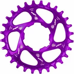 Hope Spiderless Boost Retainer Ring -Sadler og sadelpinde Salg Hope Spiderless Boost Retainer Ring Chain Rings Purple RR26BHCSPPU
