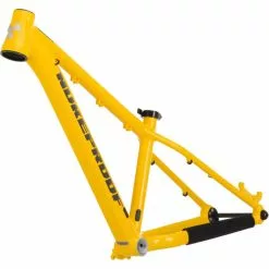 Nukeproof Cub-Scout 24 Mountain Bike Frame -Sadler og sadelpinde Salg Nukeproof Cub Scout 24 Mountain Bike Frame 2022 Kids Bike Frames NP Factory Yellow 2022 1