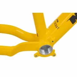 Nukeproof Cub-Scout 24 Mountain Bike Frame -Sadler og sadelpinde Salg Nukeproof Cub Scout 24 Mountain Bike Frame 2022 Kids Bike Frames NP Factory Yellow 2022 12