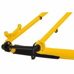 Nukeproof Cub-Scout 24 Mountain Bike Frame -Sadler og sadelpinde Salg Nukeproof Cub Scout 24 Mountain Bike Frame 2022 Kids Bike Frames NP Factory Yellow 2022 14