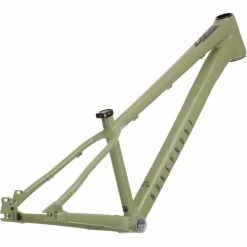 Nukeproof Solum Alloy Frame - Green / Black -Sadler og sadelpinde Salg Nukeproof DSolum 260 Alloy Mountain Bike Frame 2022 Artichoke Green 03