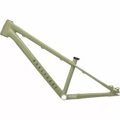 Nukeproof Solum Alloy Frame - Green / Black -Sadler og sadelpinde Salg Nukeproof DSolum 260 Alloy Mountain Bike Frame 2022 Artichoke Green 04