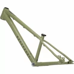Nukeproof Solum Alloy Frame - Green / Black -Sadler og sadelpinde Salg Nukeproof DSolum 260 Alloy Mountain Bike Frame 2022 Artichoke Green 06