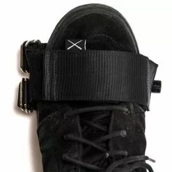 Restrap Horizontal Pedal-stropper -Sadler og sadelpinde Salg Restrap Horizontal Pedal Straps Pedal Spares Black RS HRZ STD BLK 1