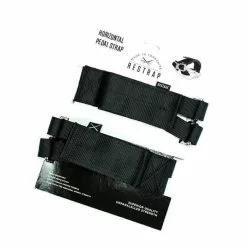 Restrap Horizontal Pedal-stropper -Sadler og sadelpinde Salg Restrap Horizontal Pedal Straps Pedal Spares Black RS HRZ STD BLK 2