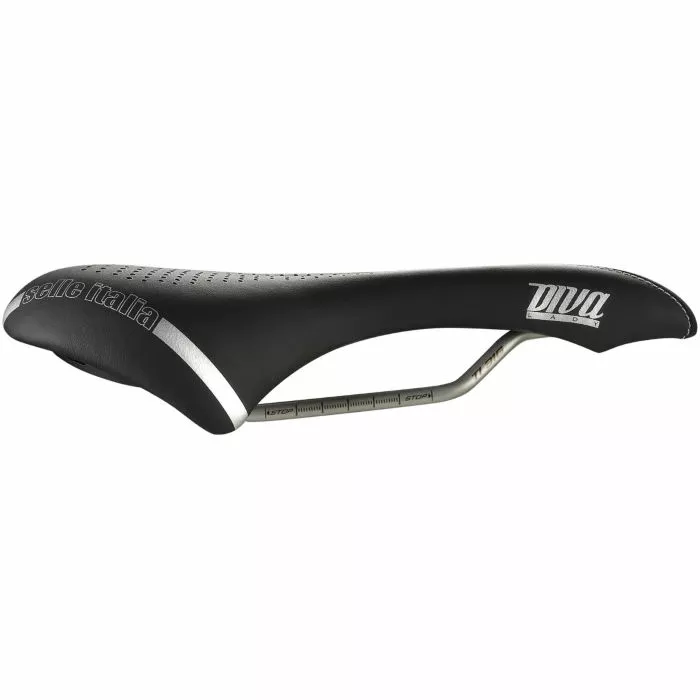 Selle Italia Diva Gel Superflow Bike Saddle 2 Selle Italia Diva Gel Superflow Bike Saddle - Billede 2