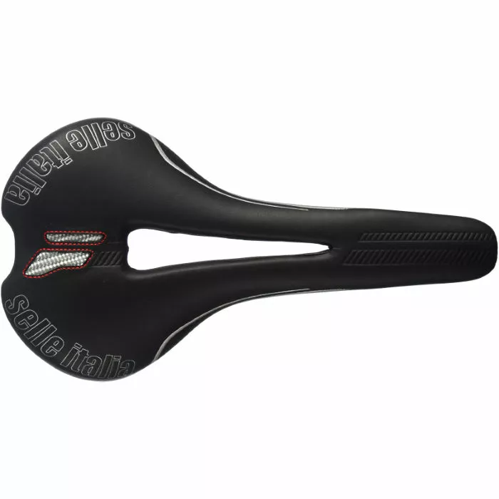 Selle Italia Flite Flow Sadel Med Titaniumskinner 1 Selle Italia Flite Flow Sadel Med Titaniumskinner
