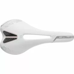 Selle Italia SLR Kit Carbonio Flow Sadel (karbon Skinner) 6 Selle Italia SLR Kit Carbonio Flow Sadel (karbon Skinner) -Sadler og sadelpinde Salg Selle Italia SLR Kit Carbonio Flow Saddle with Carbon Rails Saddles White
