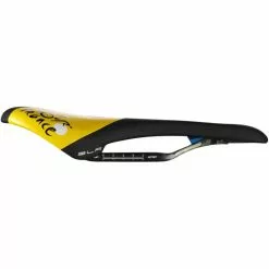 Selle Italia SLR Kit Carbonio Superflow TDF Saddle -Sadler og sadelpinde Salg Selle Italia SLR Kit Carbonio Superflow TDF Saddle Saddles Black Yellow 041P130ICA001 1