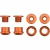 Wolf-tooth Wolf Tooth Chainring Bolts (4 Pack) 6 Wolf-tooth Wolf Tooth Chainring Bolts (4 Pack) -Sadler og sadelpinde Salg prod200830 Orange NE 01